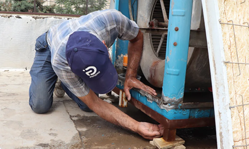 هزینه تعمیر نشت آب کولر آبی در سال ۱۴۰۴